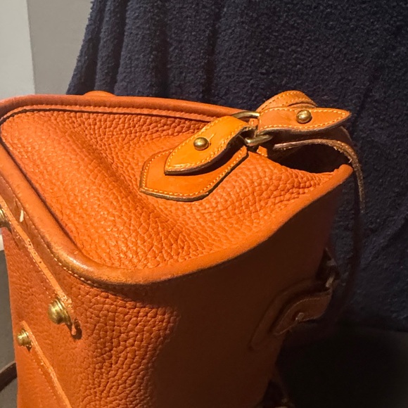 Dooney & Bourke Brown Leather Satchel - Picture 13 of 16